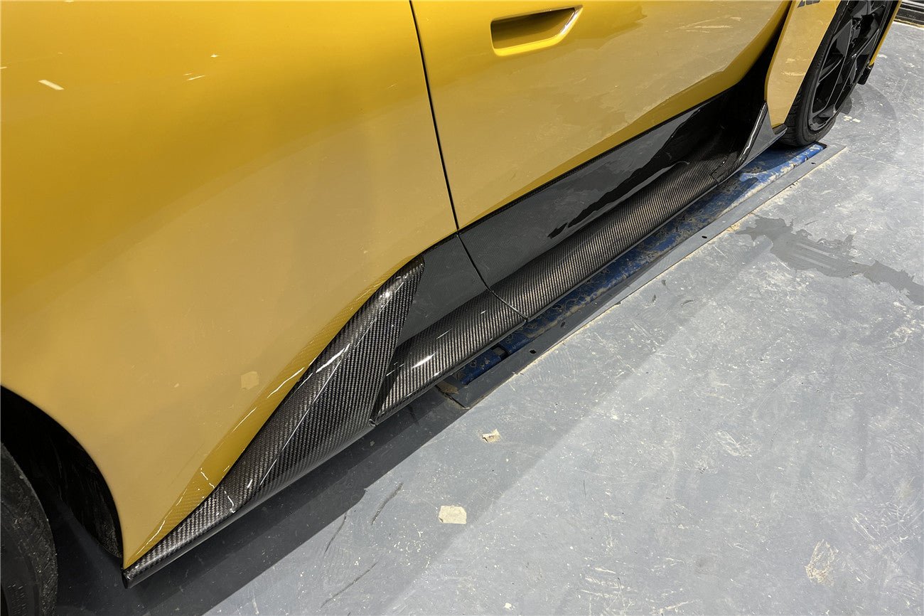 2020 - 2025 Maserati MC20 OE Dry Carbon Fiber Side Skirts